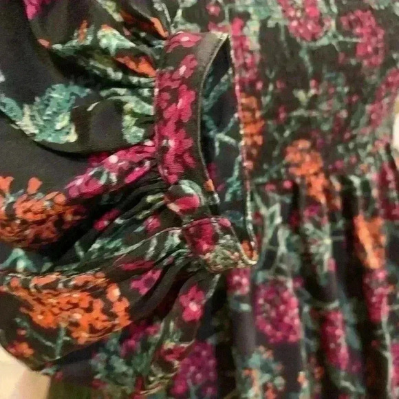 Likely Manning Smocked Off The Shoulder Floral Printed Mini Dress XS. - Picture 8 of 14